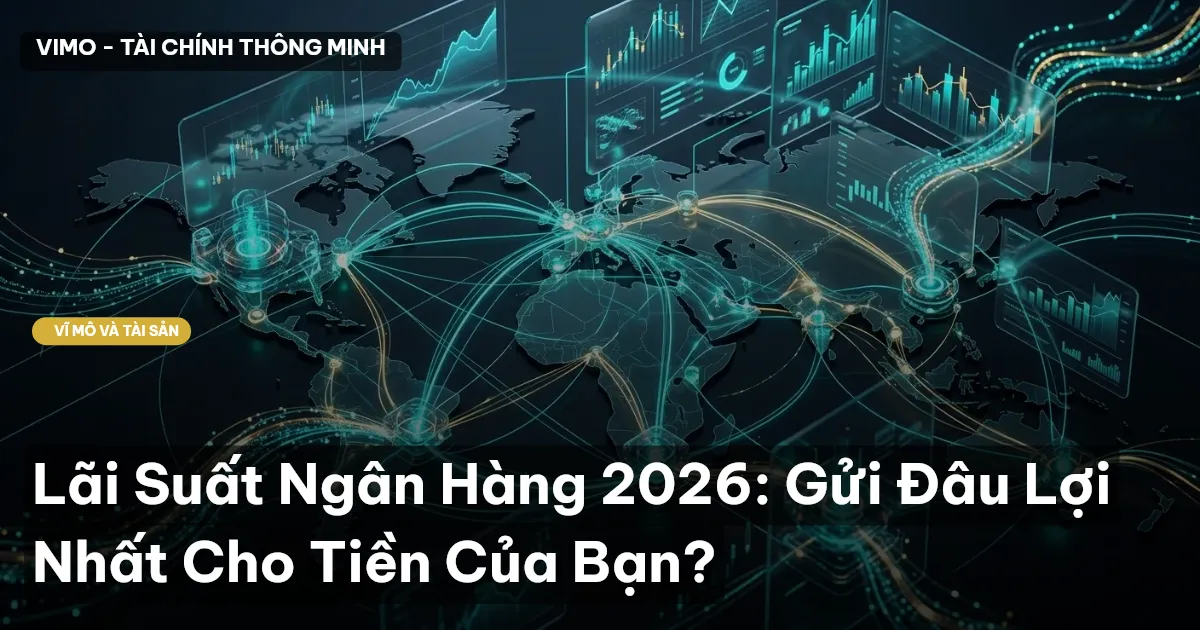 Lãi Suất Ngân Hàng 2026: Gửi Đâu Lợi Nhất Cho Tiền Của Bạn?