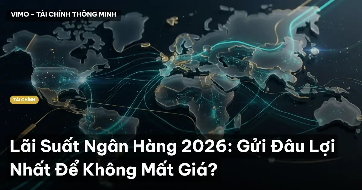 Lãi Suất Ngân Hàng 2026: Gửi Đâu Lợi Nhất Để Không Mất Giá?