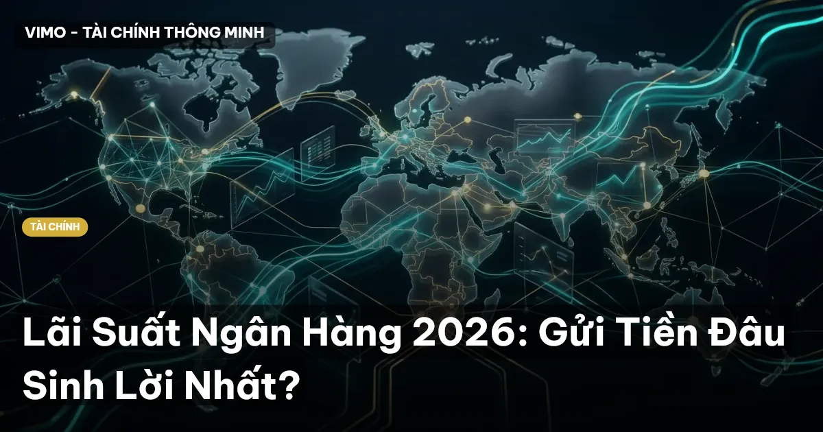Lãi Suất Ngân Hàng 2026: Gửi Tiền Đâu Sinh Lời Nhất?