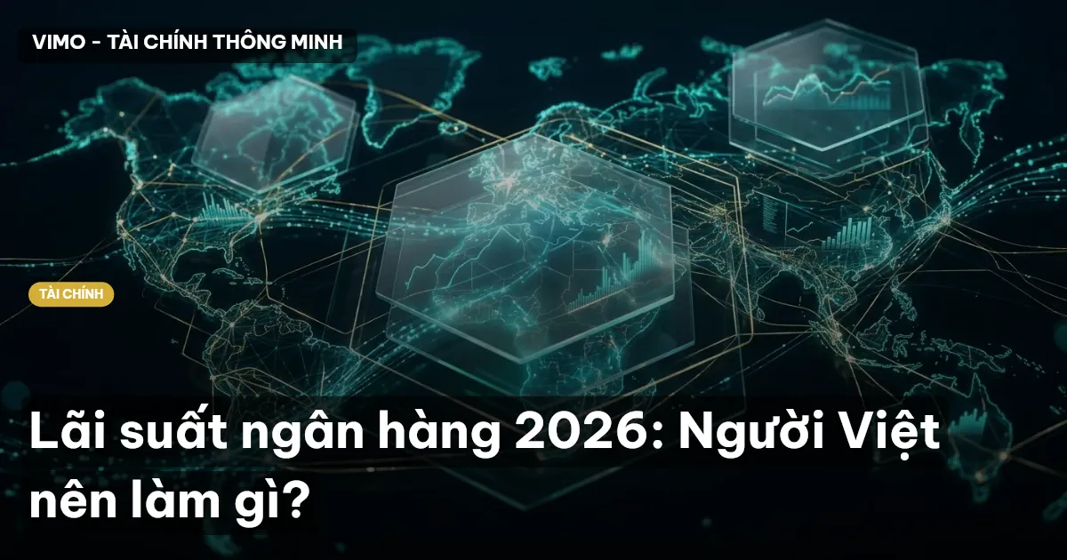 Lãi suất ngân hàng 2026: Người Việt nên làm gì?