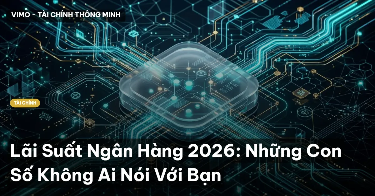 Lãi Suất Ngân Hàng 2026: Những Con Số Không Ai Nói Với Bạn