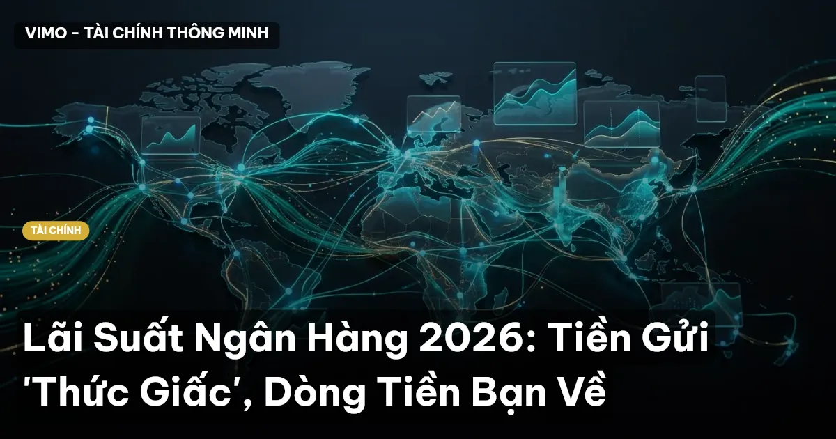 Lãi Suất Ngân Hàng 2026: Tiền Gửi 'Thức Giấc', Dòng Tiền Bạn Về