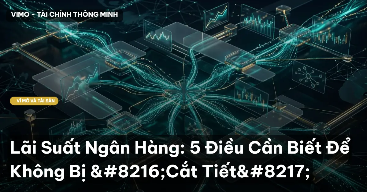 Lãi Suất Ngân Hàng: 5 Điều Cần Biết Để Không Bị ‘Cắt Tiết’