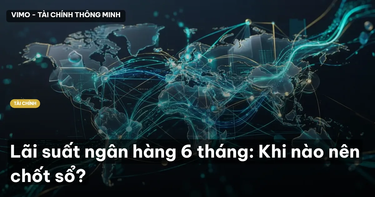Lãi suất ngân hàng 6 tháng: Khi nào nên chốt sổ?