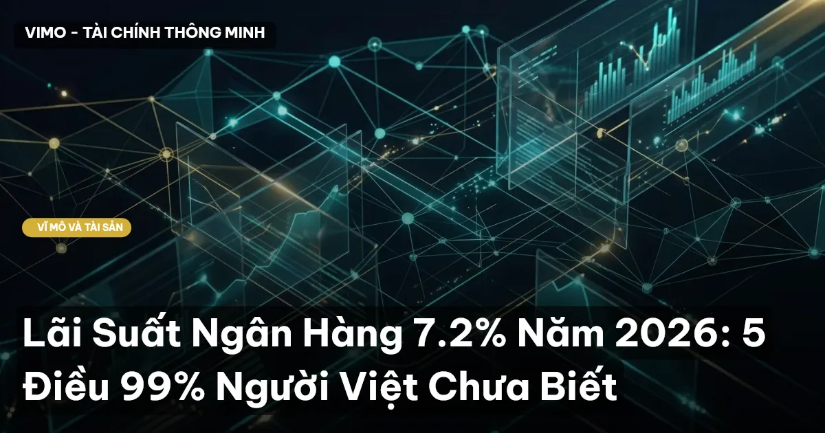 Lãi Suất Ngân Hàng 7.2% Năm 2026: 5 Điều 99% Người Việt Chưa Biết
