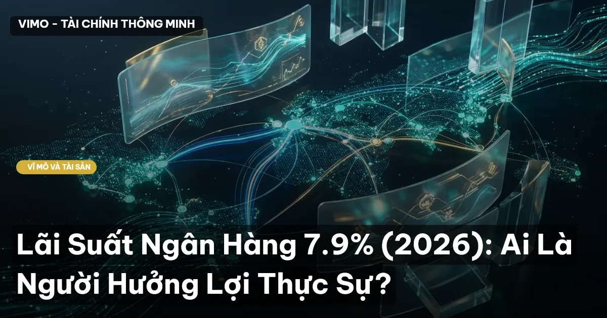 Lãi Suất Ngân Hàng 7.9% (2026): Ai Là Người Hưởng Lợi Thực Sự?
