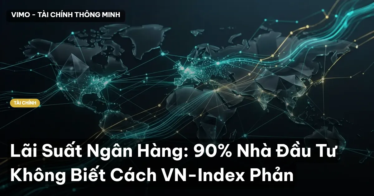 Lãi Suất Ngân Hàng: 90% Nhà Đầu Tư Không Biết Cách VN-Index Phản