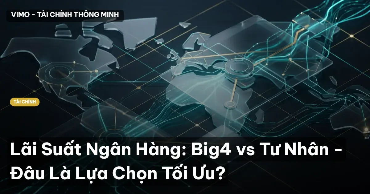 Lãi Suất Ngân Hàng: Big4 vs Tư Nhân - Đâu Là Lựa Chọn Tối Ưu?