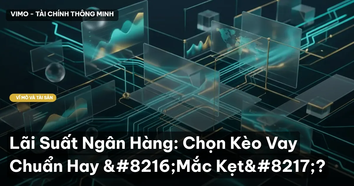 Lãi Suất Ngân Hàng: Chọn Kèo Vay Chuẩn Hay ‘Mắc Kẹt’?