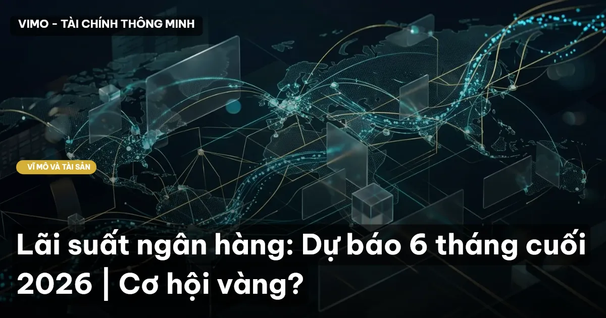 Lãi suất ngân hàng: Dự báo 6 tháng cuối 2026 | Cơ hội vàng?