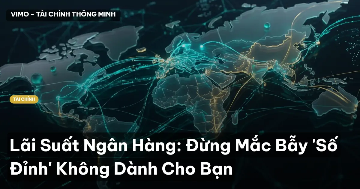 Lãi Suất Ngân Hàng: Đừng Mắc Bẫy 'Số Đỉnh' Không Dành Cho Bạn
