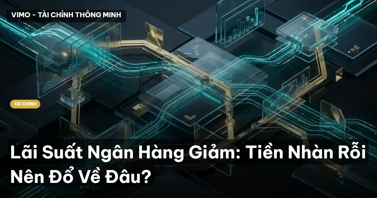 Lãi Suất Ngân Hàng Giảm: Tiền Nhàn Rỗi Nên Đổ Về Đâu?