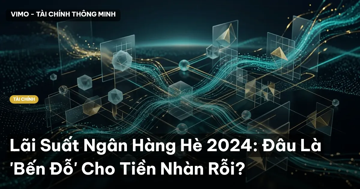 Lãi Suất Ngân Hàng Hè 2024: Đâu Là 'Bến Đỗ' Cho Tiền Nhàn Rỗi?