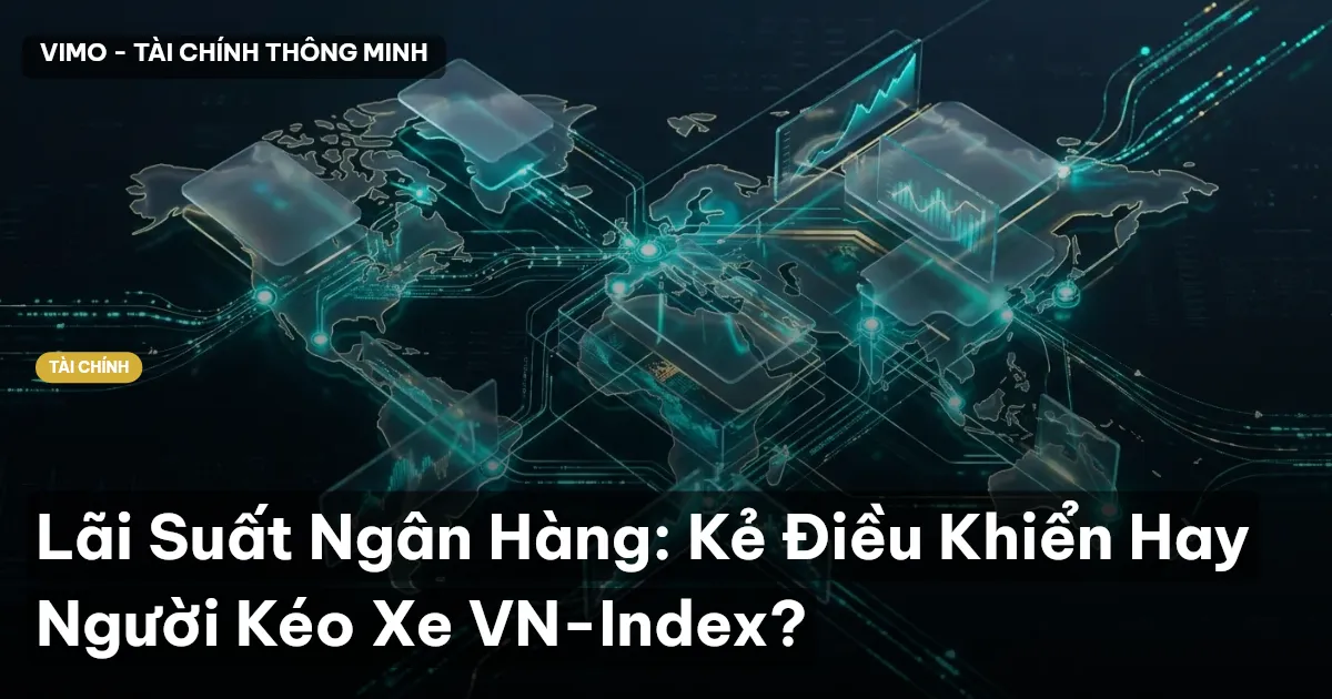 Lãi Suất Ngân Hàng: Kẻ Điều Khiển Hay Người Kéo Xe VN-Index?