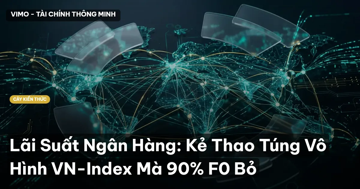 Lãi Suất Ngân Hàng: Kẻ Thao Túng Vô Hình VN-Index Mà 90% F0 Bỏ