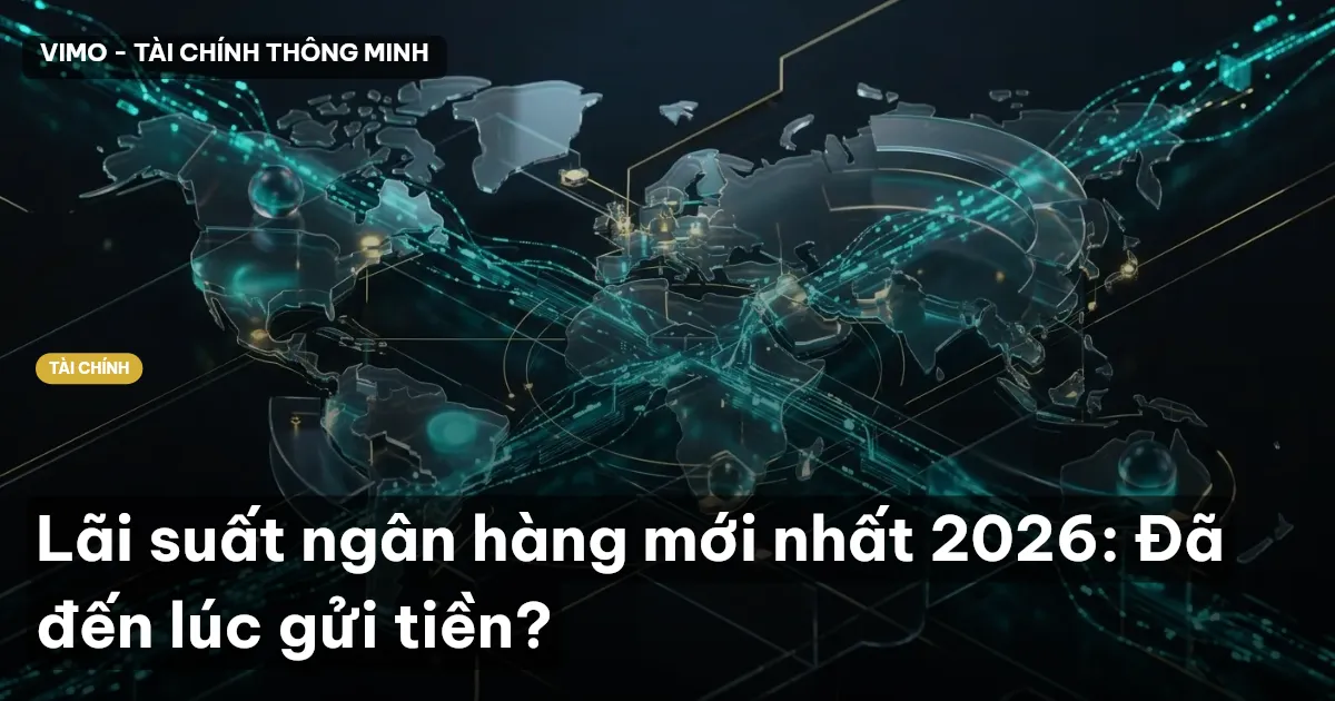 Lãi suất ngân hàng mới nhất 2026: Đã đến lúc gửi tiền?