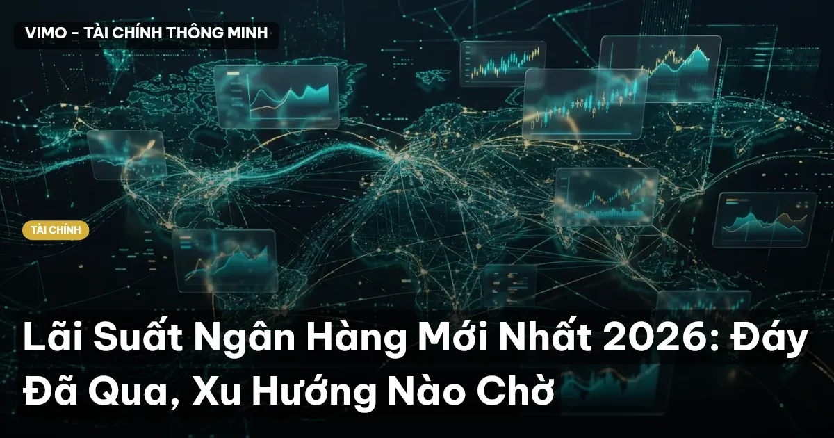 Lãi Suất Ngân Hàng Mới Nhất 2026: Đáy Đã Qua, Xu Hướng Nào Chờ