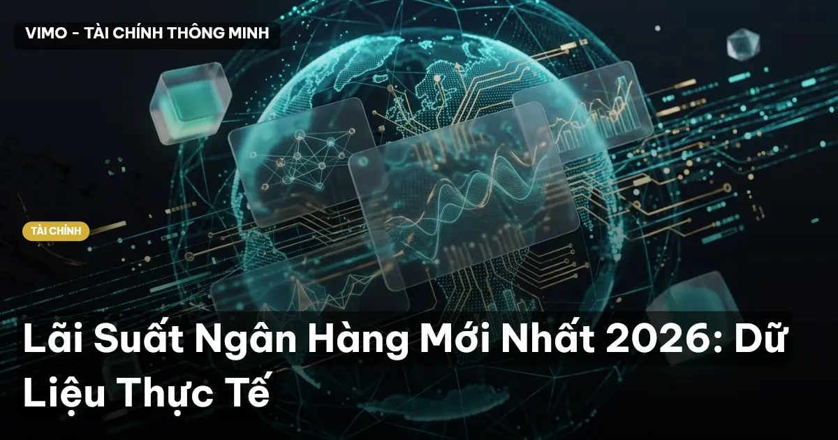 Lãi Suất Ngân Hàng Mới Nhất 2026: Dữ Liệu Thực Tế