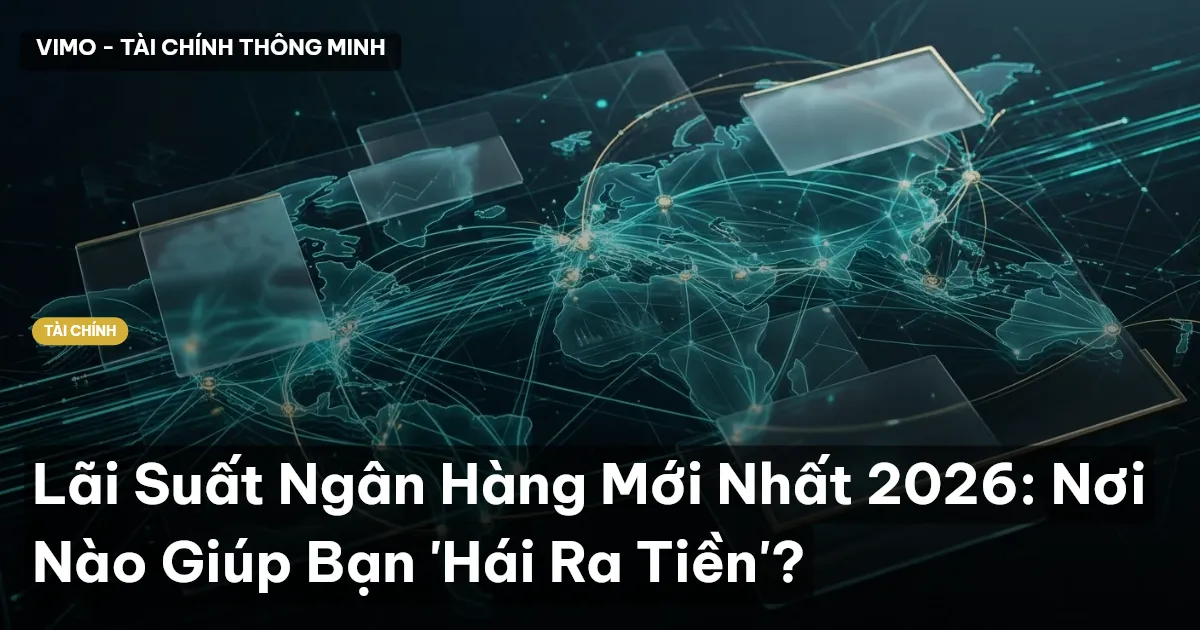 Lãi Suất Ngân Hàng Mới Nhất 2026: Nơi Nào Giúp Bạn 'Hái Ra Tiền'?
