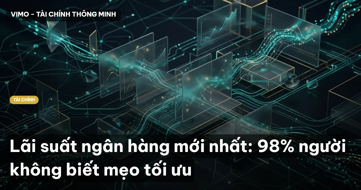 lãi suất ngân hàng mới nhất