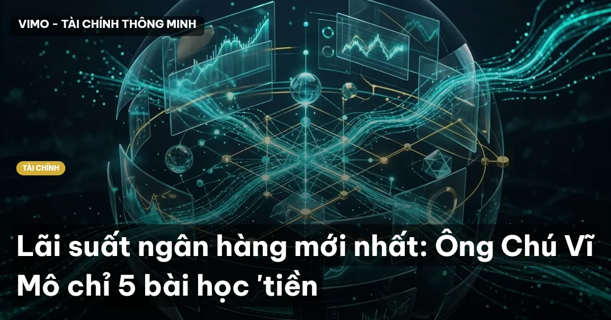 lãi suất ngân hàng mới nhất