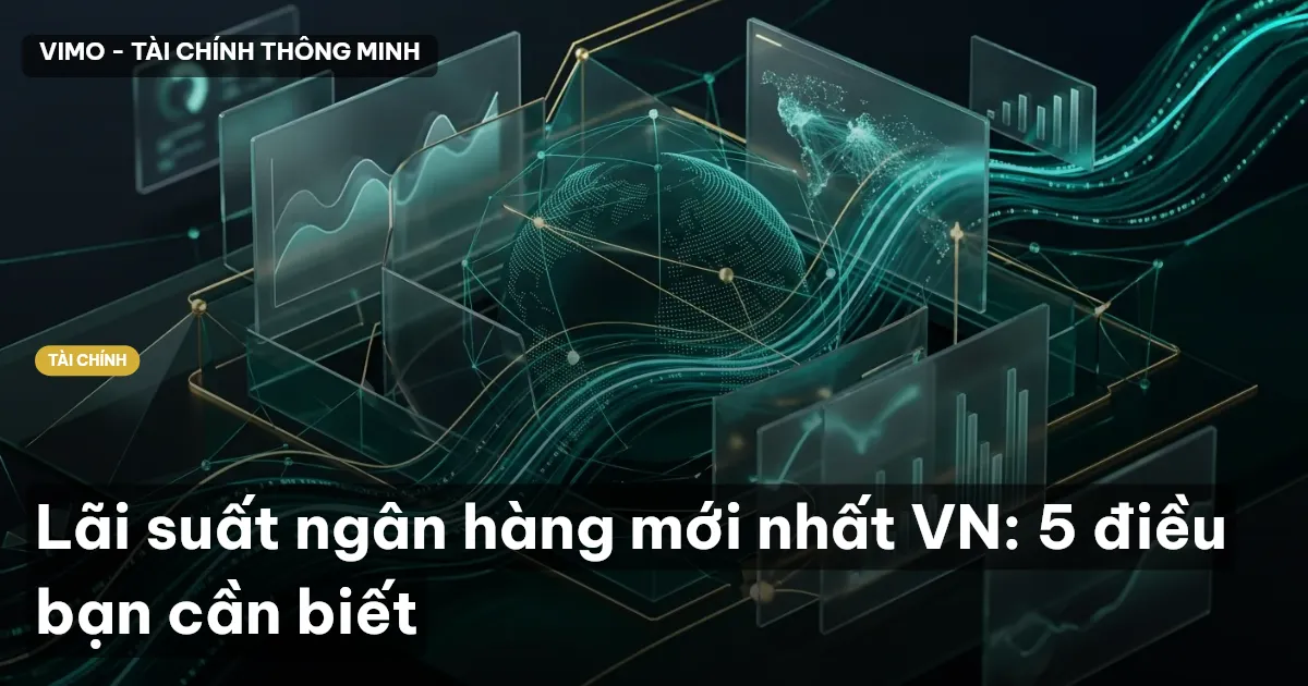 Lãi suất ngân hàng mới nhất VN: 5 điều bạn cần biết