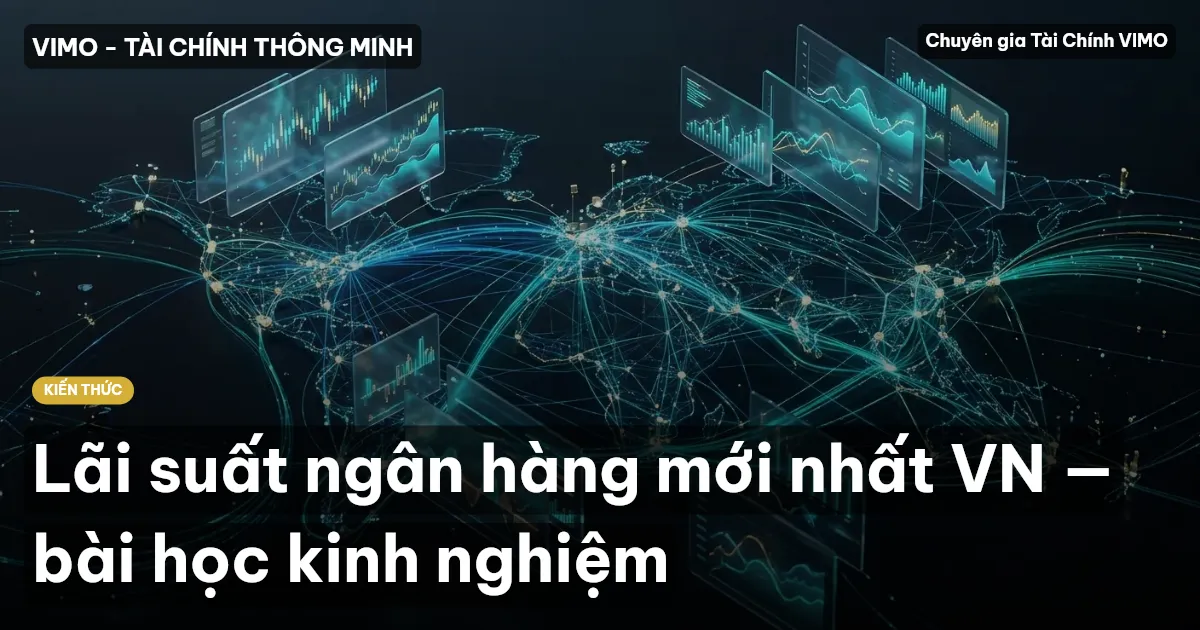 Lãi suất ngân hàng mới nhất VN — bài học kinh nghiệm