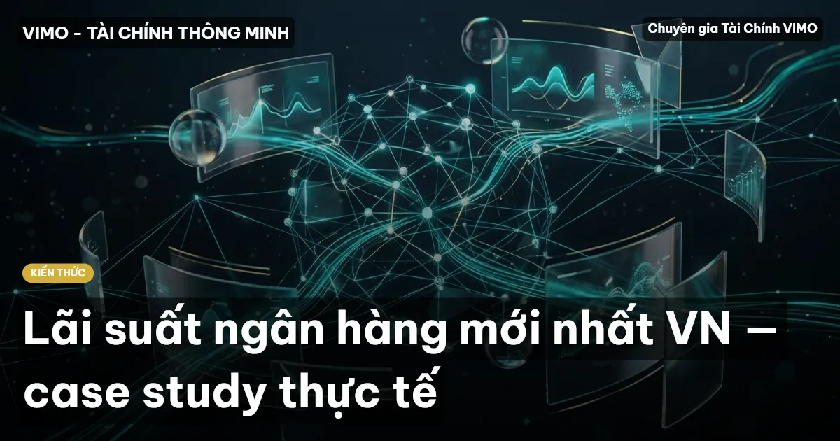 Lãi suất ngân hàng mới nhất VN — case study thực tế