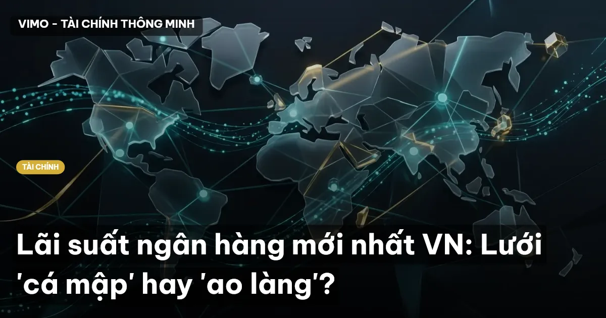Lãi suất ngân hàng mới nhất VN: Lưới 'cá mập' hay 'ao làng'?