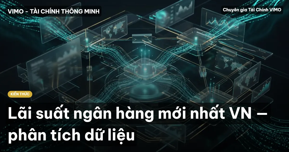 Lãi suất ngân hàng mới nhất VN — phân tích dữ liệu