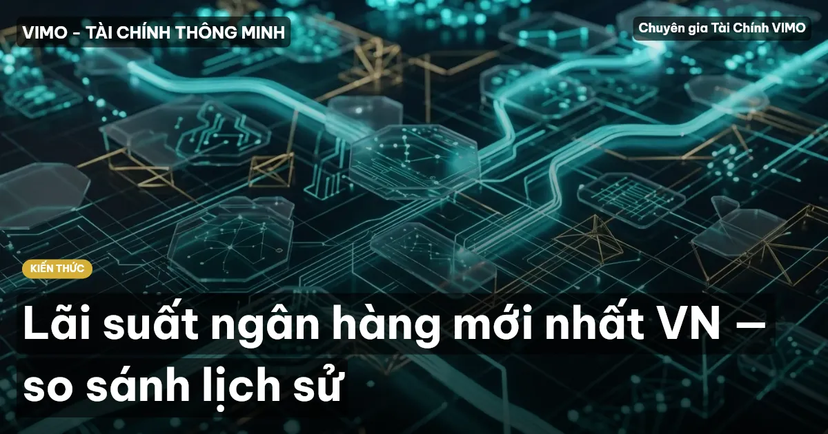 Lãi suất ngân hàng mới nhất VN — so sánh lịch sử