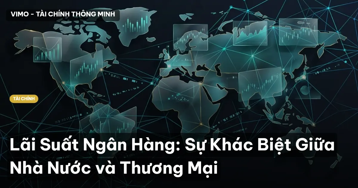 Lãi Suất Ngân Hàng: Sự Khác Biệt Giữa Nhà Nước và Thương Mại