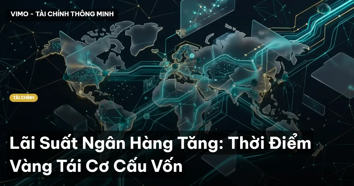 Lãi Suất Ngân Hàng Tăng: Thời Điểm Vàng Tái Cơ Cấu Vốn