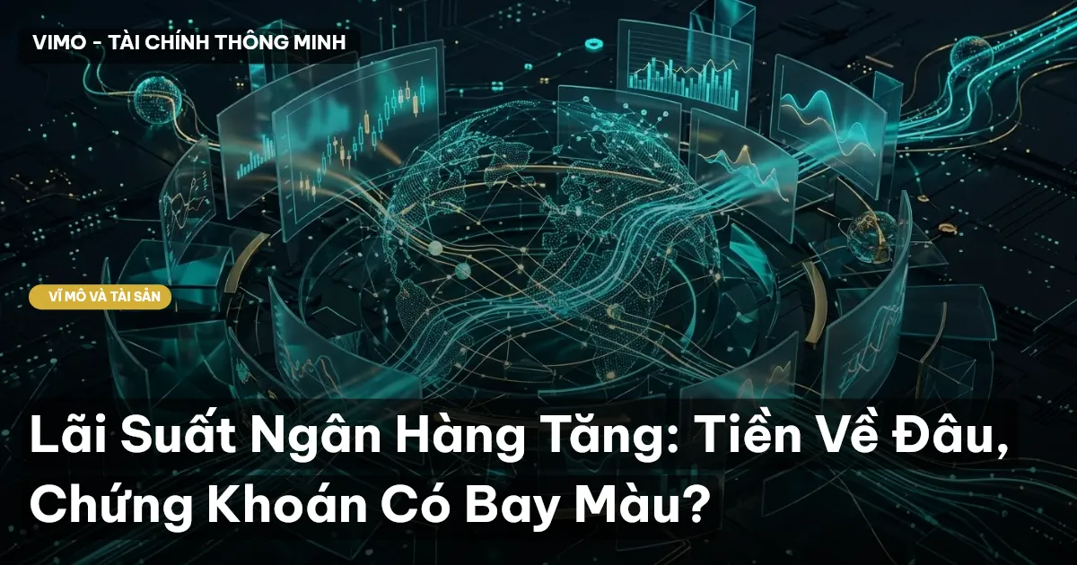 Lãi Suất Ngân Hàng Tăng: Tiền Về Đâu, Chứng Khoán Có Bay Màu?