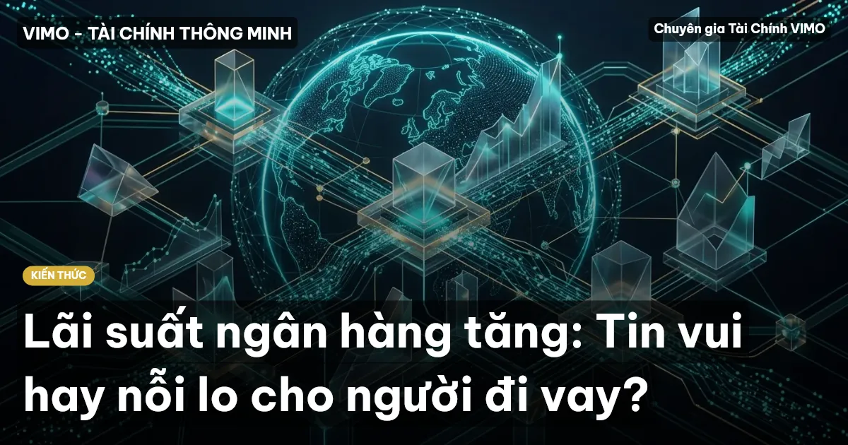Lãi suất ngân hàng tăng: Tin vui hay nỗi lo cho người đi vay?