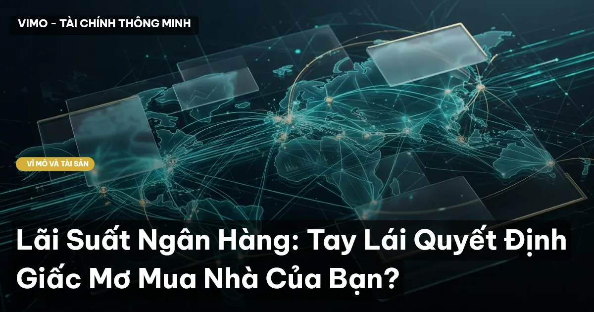 Lãi Suất Ngân Hàng: Tay Lái Quyết Định Giấc Mơ Mua Nhà Của Bạn?