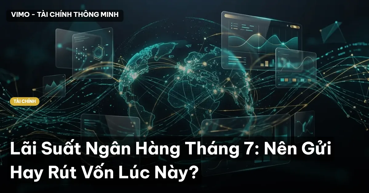 lãi suất ngân hàng tháng 7