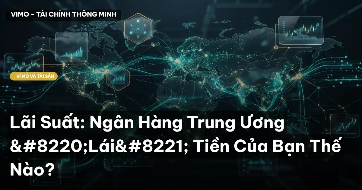 Lãi Suất: Ngân Hàng Trung Ương “Lái” Tiền Của Bạn Thế Nào?