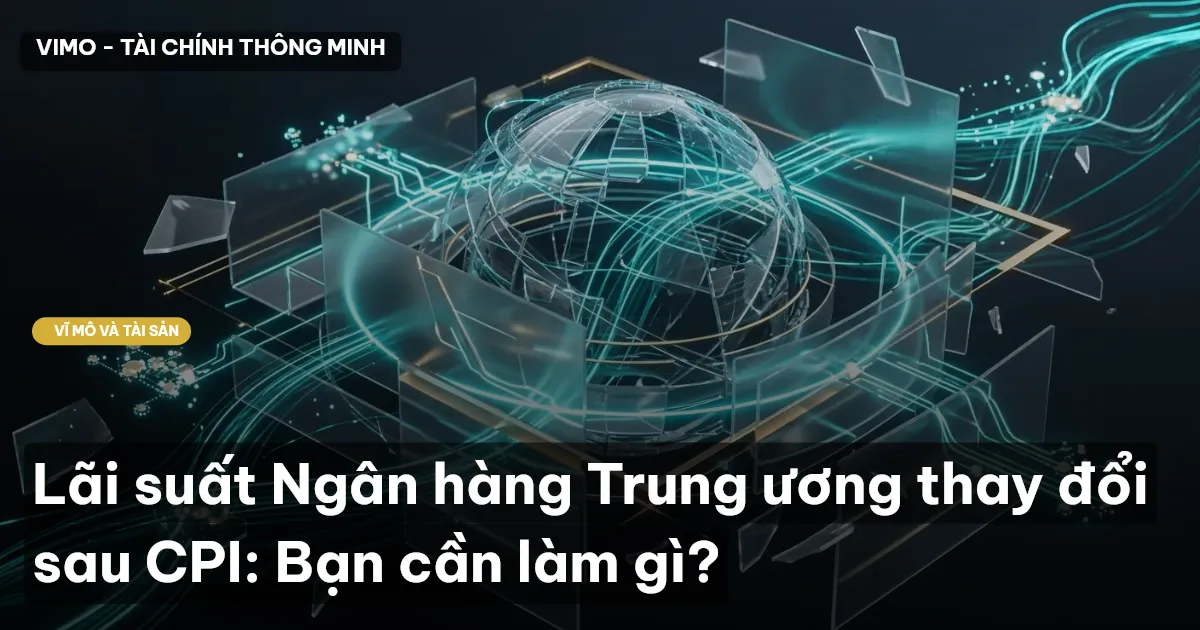 Lãi suất Ngân hàng Trung ương thay đổi sau CPI: Bạn cần làm gì?