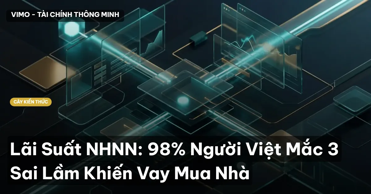 Lãi Suất NHNN: 98% Người Việt Mắc 3 Sai Lầm Khiến Vay Mua Nhà