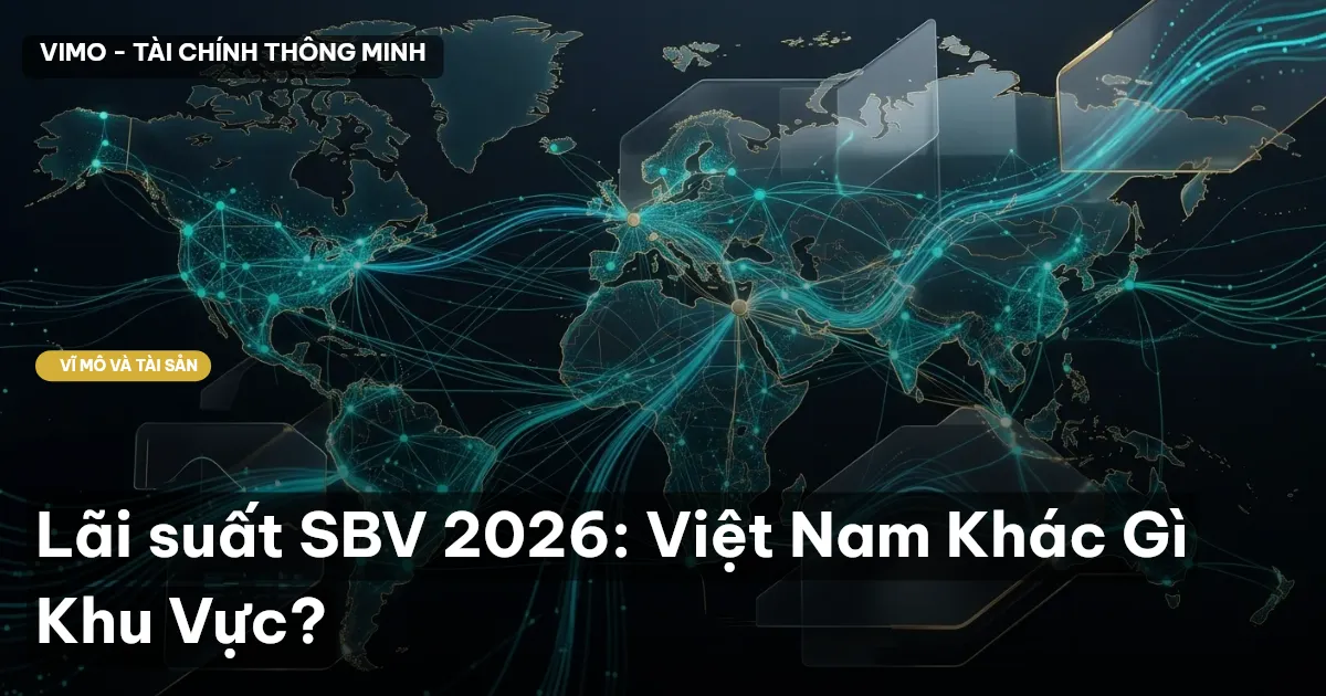 Lãi suất SBV 2026: Việt Nam Khác Gì Khu Vực?