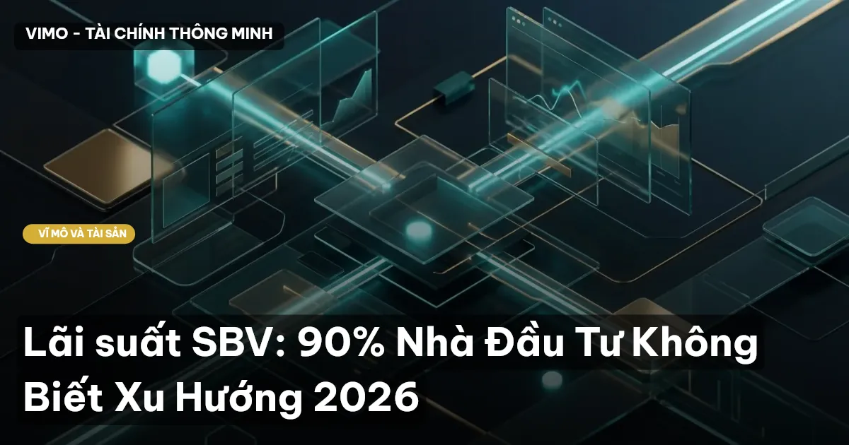 Lãi suất SBV: 90% Nhà Đầu Tư Không Biết Xu Hướng 2026