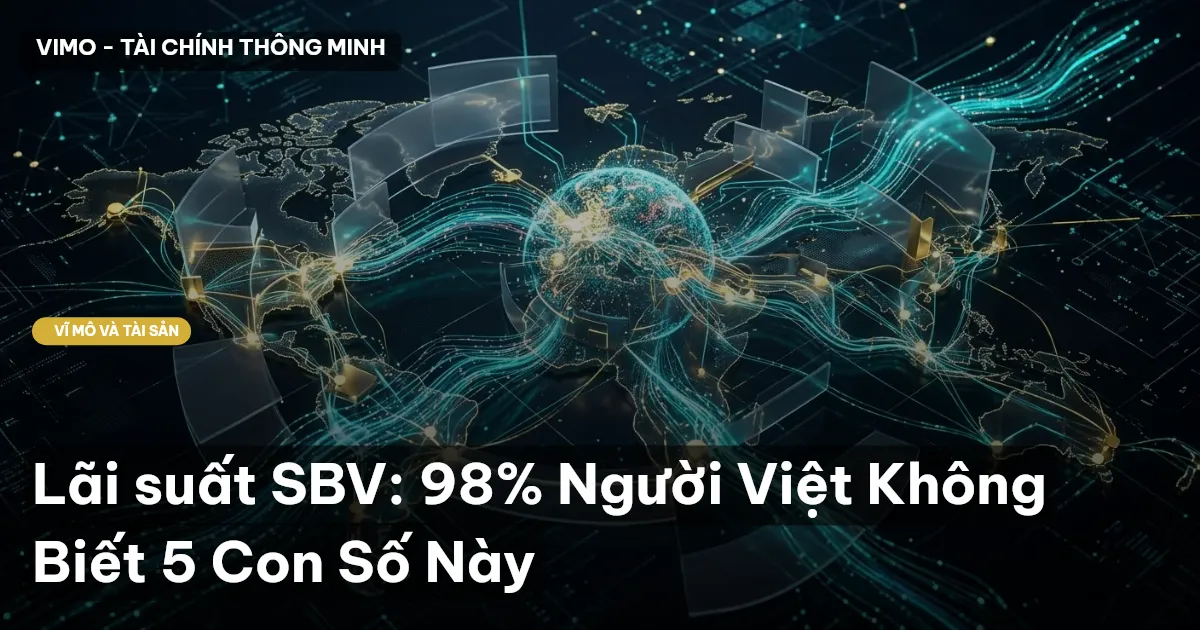 Lãi suất SBV: 98% Người Việt Không Biết 5 Con Số Này