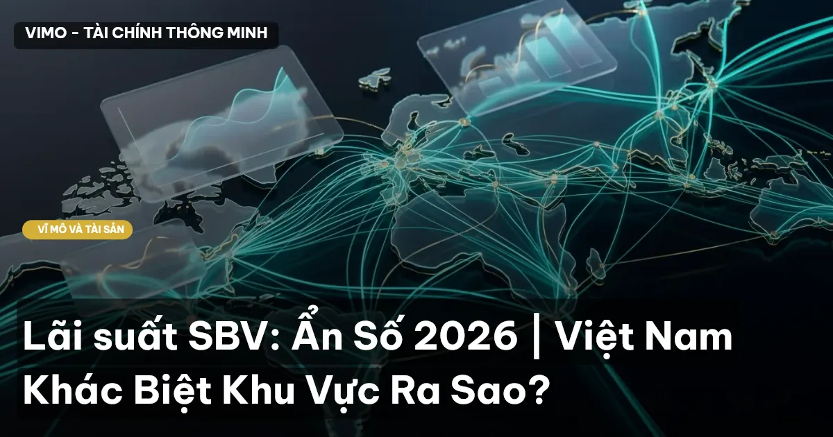 Lãi suất SBV: Ẩn Số 2026 | Việt Nam Khác Biệt Khu Vực Ra Sao?