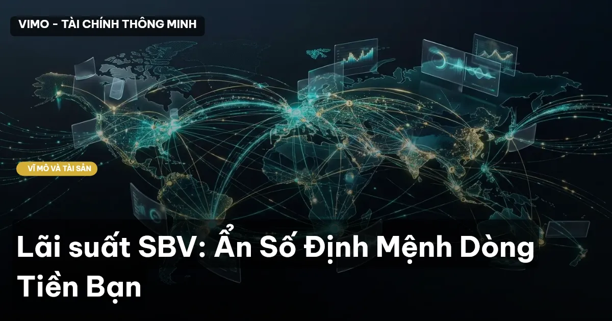 Lãi suất SBV: Ẩn Số Định Mệnh Dòng Tiền Bạn
