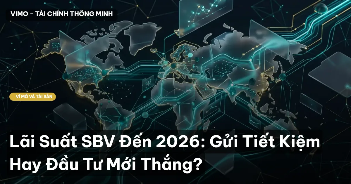 Lãi Suất SBV Đến 2026: Gửi Tiết Kiệm Hay Đầu Tư Mới Thắng?