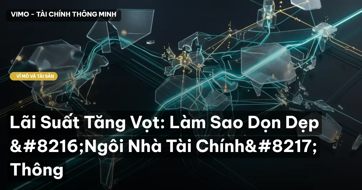 Lãi Suất Tăng Vọt: Làm Sao Dọn Dẹp ‘Ngôi Nhà Tài Chính’ Thông