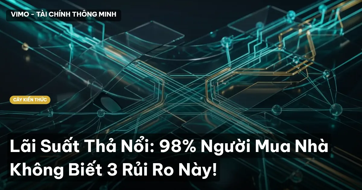 Lãi Suất Thả Nổi: 98% Người Mua Nhà Không Biết 3 Rủi Ro Này!