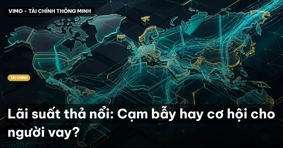 Lãi suất thả nổi: Cạm bẫy hay cơ hội cho người vay?