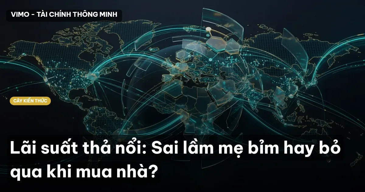 Lãi suất thả nổi: Sai lầm mẹ bỉm hay bỏ qua khi mua nhà?